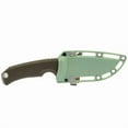 thumbnail image 3 of SOG Tellus FX Fixed Blade Knife 4.2" Clip Point 440 Stonewashed Blade Glass Reinforced Nylon (GRN) Handle Olive Drab, 3 of 6