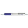 Zebra F-402 Retractable Ballpoint Pen, Blue, 2-Count