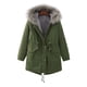 thumbnail image 3 of Abrigo de invierno de moda europea y americana para mujer Abrigo de algodón europeo grueso, 3 of 5
