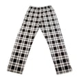 thumbnail image 4 of Pijama George Talla M con Diseño de Cuadros Negro 2 Piezas, 4 of 4