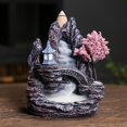 thumbnail image 2 of Waterfall Incense Burners,Backflow Incense Holder,Fountain Backflow Incense Cones for Home Office Decor,Resin Gift (1), 2 of 7