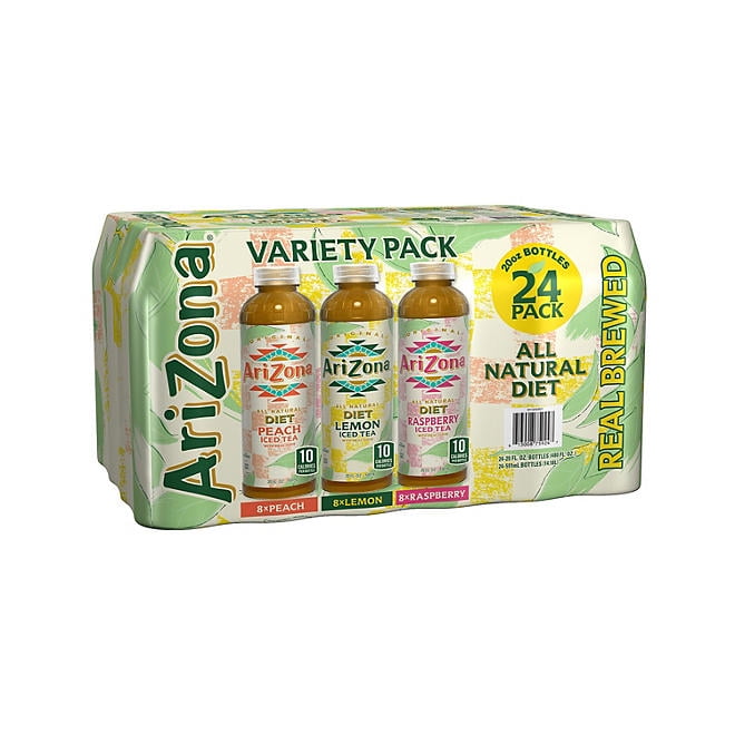 arizona diet tea variety pack 24 pk