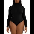 thumbnail image 1 of Faja Moldeadora de Abdomen para Mujer, Body de Larga Sin Costuras, Moldeadora Negro L, 1 of 6