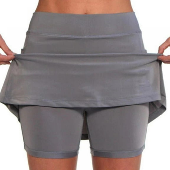 Women's 20" Knee Length Skorts Skirts UPF50  Athletic Tennis Golf Skirt for Women Casual Summer Skirts