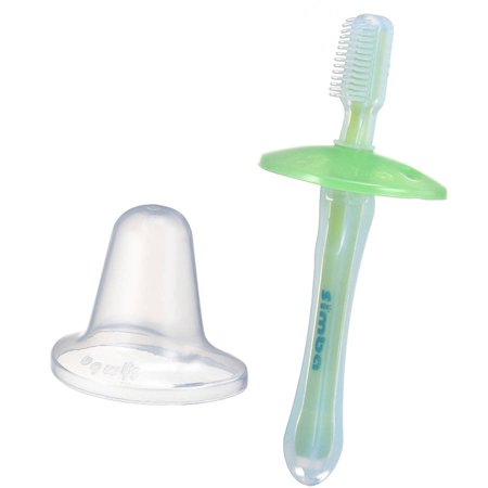 Simba Silicone Toothbrush, Green