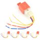 thumbnail image 1 of RETRASO 5pcs Relé de Retrodo de Aire Acondicado Auto Universal 4 Pin Normalmento Abrto Impermeable Con El Zócalo 40a 1.8W 12V, 1 of 7