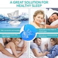 thumbnail image 4 of GENKENT 4 Pcs Anti Snoring Tongue Device with Storage Case, Silicone Tongue Sleeve for Sleep Apnea Aid Stop for Adult, Colorless, 4 of 7