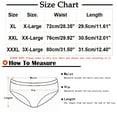 thumbnail image 2 of Bigersell High Waisted Thong Underwear Clearance Ladies Underwear Panties Cotton Seamless Panty Style P-917 Polyester Bikini Panties Ladies Seamless Thong Briefs High Waist Women's Panties Black 3Xl, 2 of 3