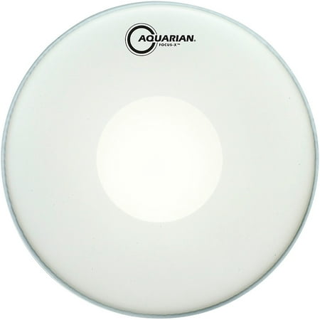 aquarian drumheads tcfxpd13 coated focus-x  13-inch tom tom/snare drum head, with
