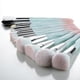 thumbnail image 4 of Pink blue gradient makeup brushes and makeup sponges set makeup brushes set natural synthetic eye shadow foundation make-up brush set professional mak, 4 of 4
