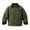 Army Green, variant on Bomber Jacket for Men Oversized Lightweight Zipper Jackets Casual Washed Streetwear Vintage Stylish Cotton Coat with Pockets Army Green XL
