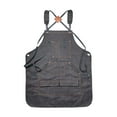 thumbnail image 3 of Colaxi Canvas Work Apron Gardening Apron for Workshop Mechanics Gardeners Carpenter Dark Grey, 3 of 10