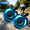 Blue, variant on StarQualityBargain Classic Bicycle Bell for Electric and City Bikes, Aluminum and Plastic Handlebar Accessory, Black