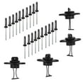 thumbnail image 1 of koolsoo Universal Kayak Accessories - 4Pcs Marine Canoe Fishing Boat Dinghy Hull Drain Plug Bung + 20Pcs Tri Bulb Aluminum Mounting Rivets, 1 of 9