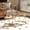 Brown+Gold, variant on Nesting Coffee Table Set of 2, 27.6 Inch Round Coffee Table with Marble Top & Metal Frame, End Table Side Tables for Living Room Bedroom, Black