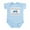 Sky Blue, variant on CafePress - The Blue Crab Whisperer Infant Bodysuit - Baby Light Bodysuit, Size Newborn - 24 Months