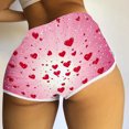 thumbnail image 2 of Jacenvly New Yoga Shorts for Women Women'S High Waist Workout Shorts Breathable Dolphin Split Elastic Lounge Yoga Shorts Womens Shorts Athletic, 2 of 6