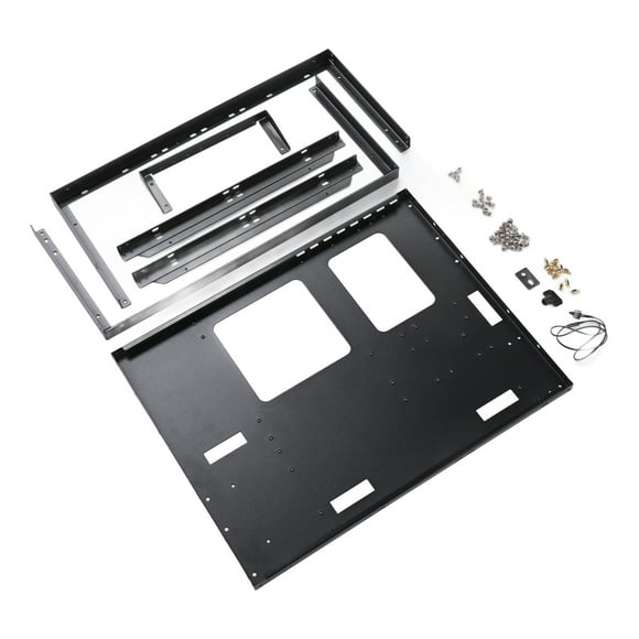 Gaming PC Case Open Frame, Large Space Expansion ATX Open Chassis Case Rack DIY Assembled Powerful Cooling for EATX