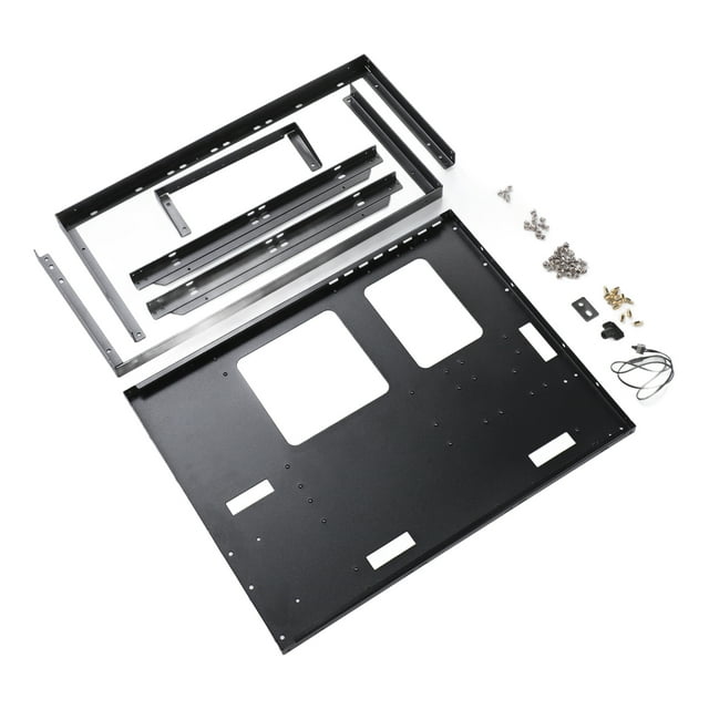 Boîtier PC Gaming Cadre Ouvert, Grand Espace Expansion ATX Châssis Ouvert Rack DIY Assemblé Refroidissement Puissant pour EATX