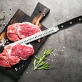 thumbnail image 3 of Cutlery-Pro Forged Granton Roaster Slicer Knife, Cat Cora Approved, NSF, German Steel, 10-Inch Blade, 3 of 6