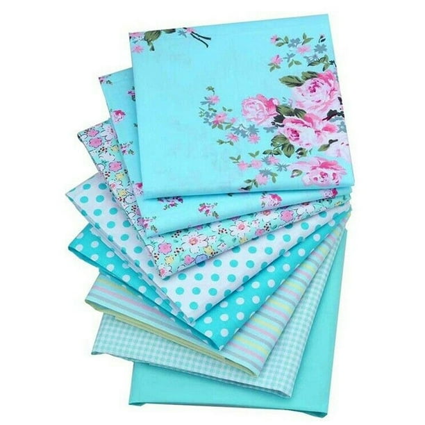 CraftsFabrics 5 pezzi 50 cm x 50 cm di tessuto giapponese Fat Quarters, 100% cotone, per quilting e patchwork - Italia