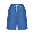 thumbnail image 6 of zbxnLI Women's Athletic Shorts Running Yoga Ladies High Waisted Wide Leg Casual Shorts with Pockets, 6 of 6
