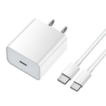 BUASTIA Charger for iPhone 16, 20W Type C Fast Wall Charger Power Adapter, USB C Charger Block for iPhone 16/16 Plus/16 Pro/16 Pro Max, iPad Pro/Air/Mini, AirPods Pro with 6FT USB-C to C Cable
