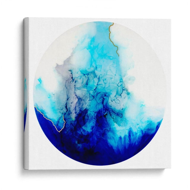 Cuadro decorativo - Aqua I, GOGA 100x100 Canvas Lab Abstracto, Minimalista