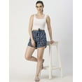 thumbnail image 5 of Moomaya Stylish Printed Women's Shorts - Regular Fit Casual Summer Shorts, 5 of 9
