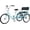 blue, variant on CYGG Adult Tricycle, Three-Wheeled Bicycles for Seniors 7 Speed 24 Inch 3 Wheel Bikes with Child seat/Rear Baskets for Picnic Exercise Shopping (red, Tricycle)
