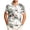 Gray, variant on Stamzod Hawaiian Shirt for Men Big & Tall Summer Beach Vacation Shirts Short Sleeve Button Down Casual Shirt Black B S