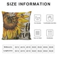 thumbnail image 5 of SHANXI Throw Bee Farm Pillow Case 12x12in, 5 of 5