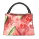 thumbnail image 1 of Fotbe Refreshing Watermelon Slices Bolsa Térmica Portátil con Estampado, Bolsa de Entrega de Alimentos Aislada, Bolsa Reutilizable de Gran Capacidad para Comidas y Supermercado, 1 of 6