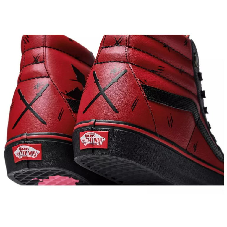 Zeeman markt Laatste Vans Off The Wall Men's X Marvel SK8-Hi Hi Top Shoes - Deadpool Black  (Men's 5.5/Women's 7) - Walmart.com