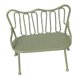 thumbnail image 4 of Silla miniatura doble, muebles para casa de muñecas BJD, escena de vida, juguete para niños, microescena, decoración, juego nórdico para niños, silla Verde, 4 of 9