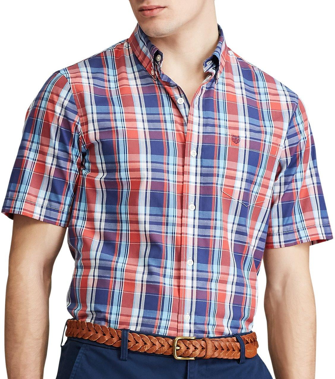chaps mens button down shirts