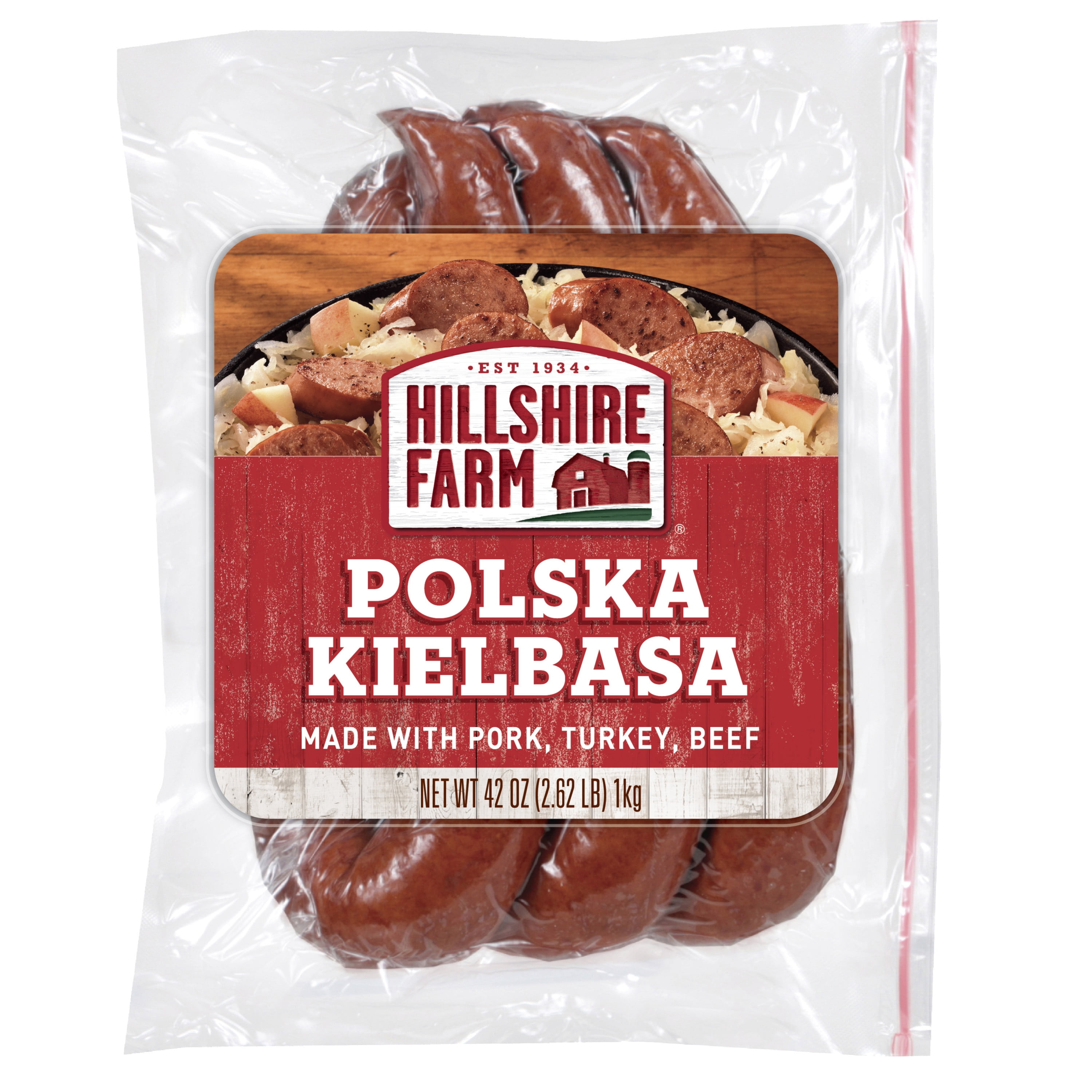 Hillshire Farm Polska Kielbasa Smoked Sausage, 42 oz, Family Size