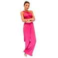 thumbnail image 2 of vivian's fashions jumpsuit - convertible, 8 ways to wear (teal, small), 2 of 3