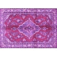 thumbnail image 1 of Ahgly Company Indoor Rectangle Persian Purple Traditional Area Rugs, 6' x 9', 1 of 4