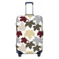 thumbnail image 2 of Goofa colorful Maple Pattern Luggage Covers For Suitcase,Suitcase Cover Protector Fit 18-32 Inch Luggage-Small, 2 of 9