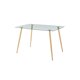 thumbnail image 1 of Mesa comedor de cristal ALTEREGO, 1 of 2