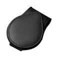 thumbnail image 1 of Clip magnético para gafas de sol de coche, soporte de cuero para gafas, accesorio para visera interior de coche, clip de cuero para gafas., 1 of 3