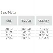 Seac Motus Long Blade Fin for Spearfishing and Freediving- Blue Camo 4-5.5