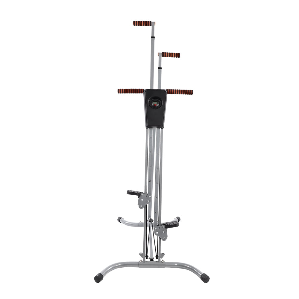 Stepper Pliable Blanc - Machine D'escalade Verticale Nouvelle Version - Réglage Inclinaison