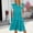 Sky Blue, variant on Odbmxy Short Sleeve Plus Size Summer Dresses for Women Midi Women Plus Dresses Plain Regular Party Classy Ruffle Dresses,Red S