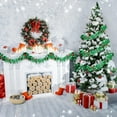 thumbnail image 6 of Dalrosia 4PCS Christmas Tinsel Garland Christmas Tree Ornament Metallic Twist Garland Xmas Hanging Wreath for Indoor Outdoor Decorations Party Supplies, 6 of 6