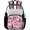 Multicolor 4, variant on Jiaoprinted Cherries Strawberries Clear Backpack for Stadium Events, Cute Summer Fruit Transparent Plastic Bag for Games, Security Checks, Festivals, Concerts