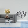 thumbnail image 2 of Soporte para servilletas con forma de cabeza de tigre. Estatua de mesa. Figura de cabeza de animal. Material de resina. Ideal para cocina, comedor, ho, 2 of 8