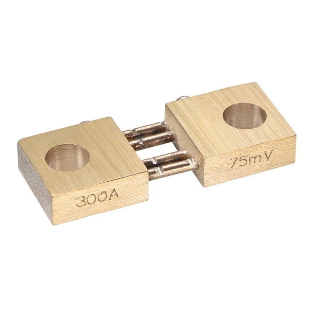 Unique Bargains Shunt Resistor 300A 75mV for DC Current Ammeter Analog Panel Meter FL-19 Divider