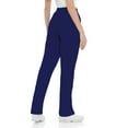 thumbnail image 5 of Landau Essentials Relaxed Fit 2-Pocket Elastic Scrub Pants for Women 8320, 5 of 9